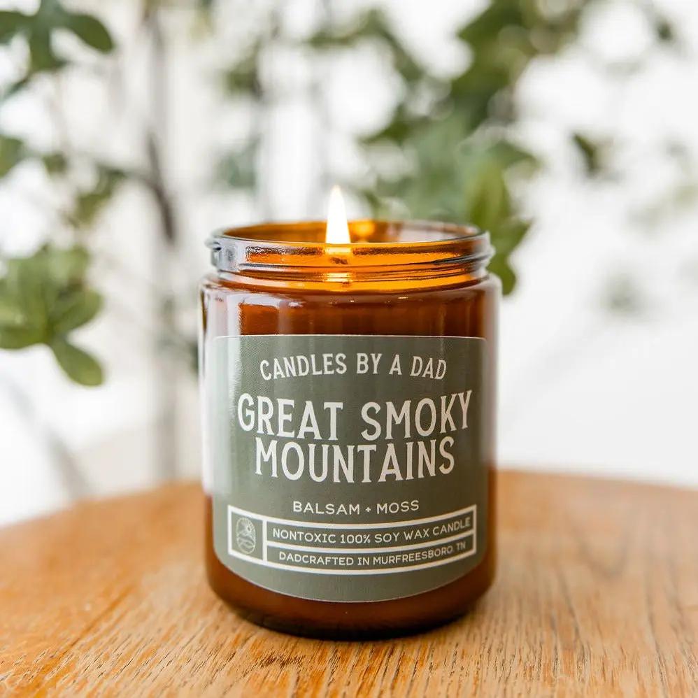 Scented Candle | Pine Eucalyptus Cedar | Fresh Woodsy Scent | 7 Ounce