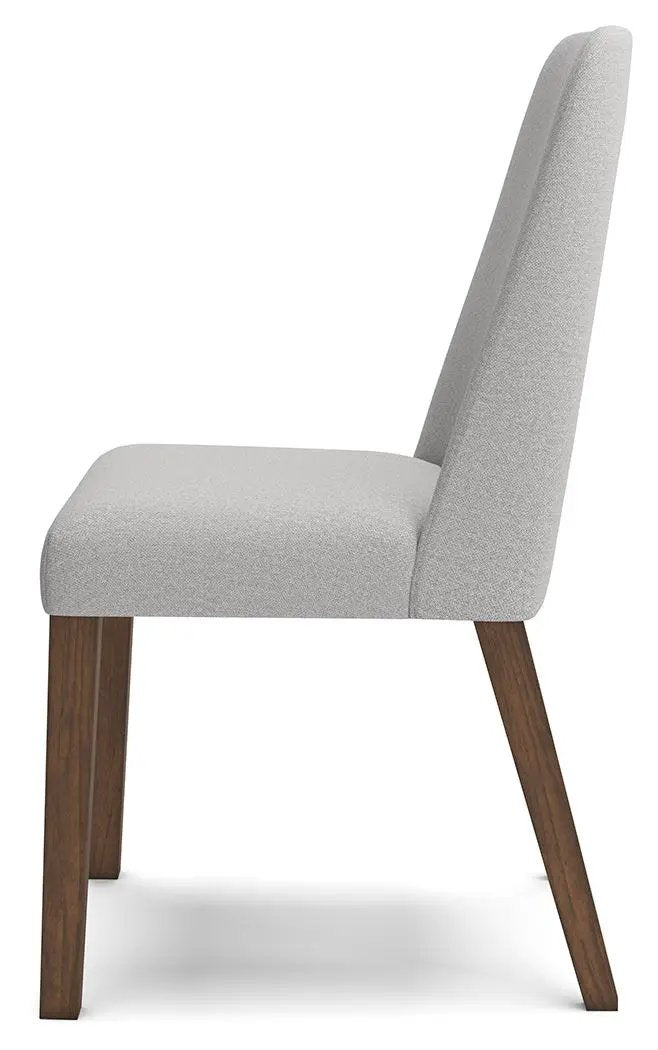Lyncott Dining Side Chairs | Set Of 2 | Retro Mid-Century Style | Upholstered Seats