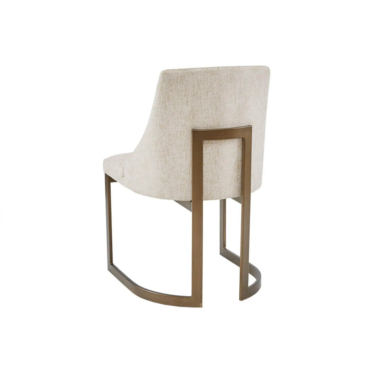 Contemporary Modern Accent Dining Chairs (Set of 2) | 2 Pieces | Metal | Dining Room