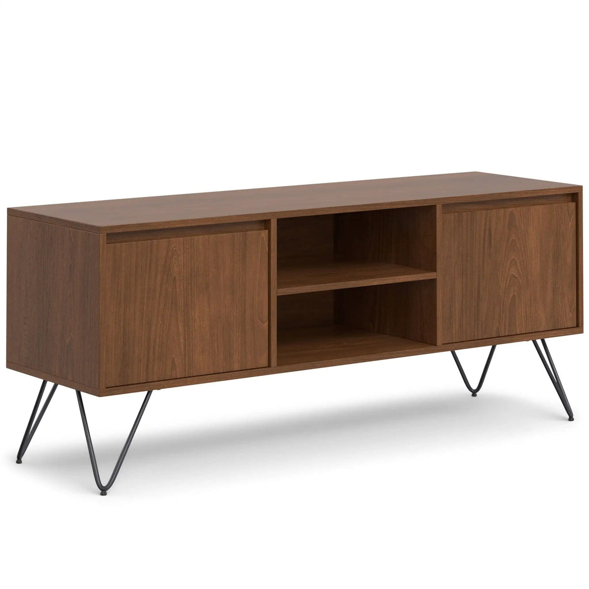 Hunter Handcrafted TV Media Stand | 3 Pieces | Iron & Metal | Living Room
