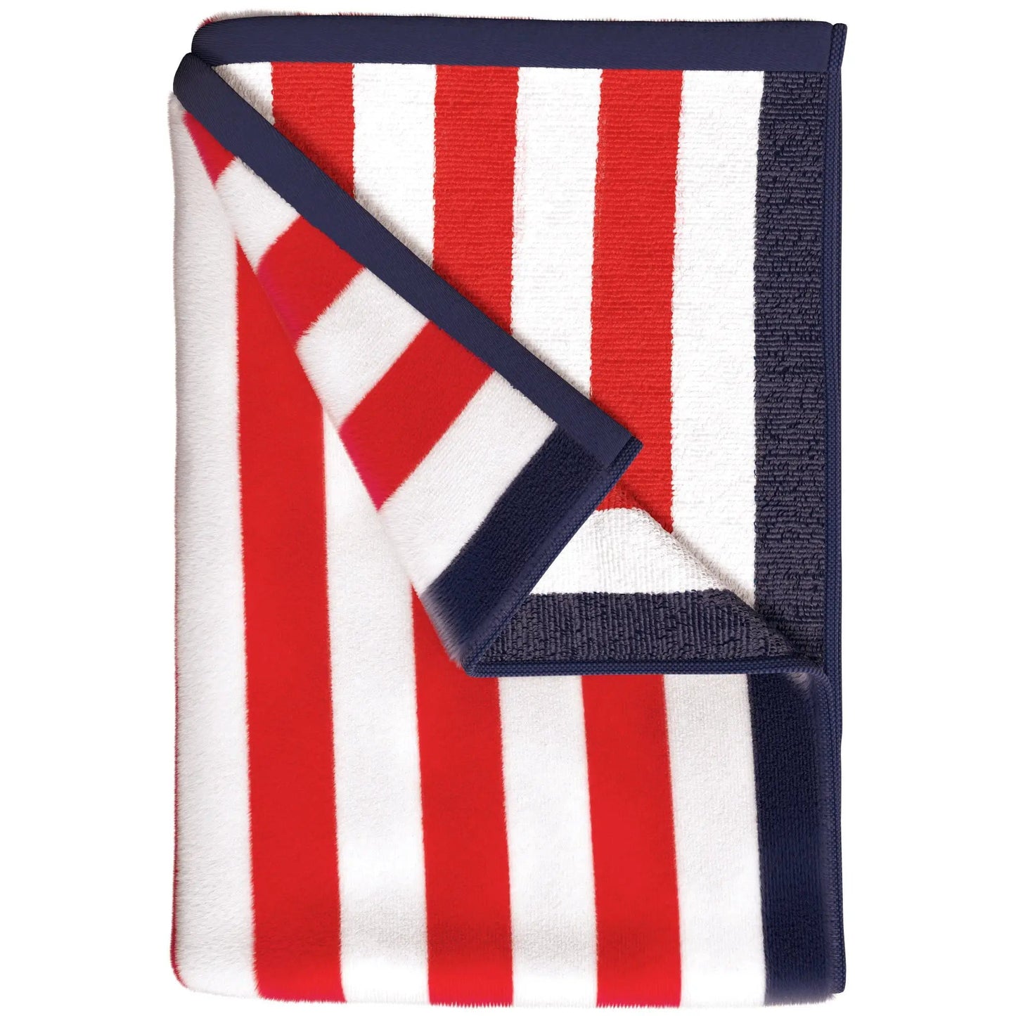Oversized Striped Border Cabana Beach Towel - Santa Cruz from PriceLows™