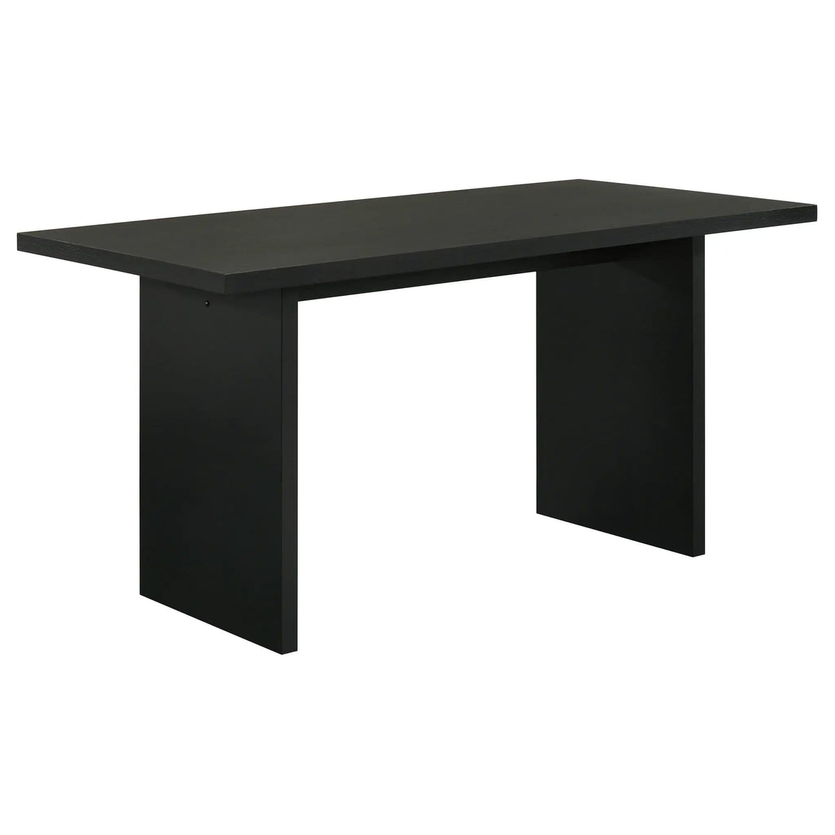 Decker 70-inch Rectangular Wood Counter Height Dining Table | 70.25 x 35.5 x 36 in | Rubberwood & Engineered Wood | Black