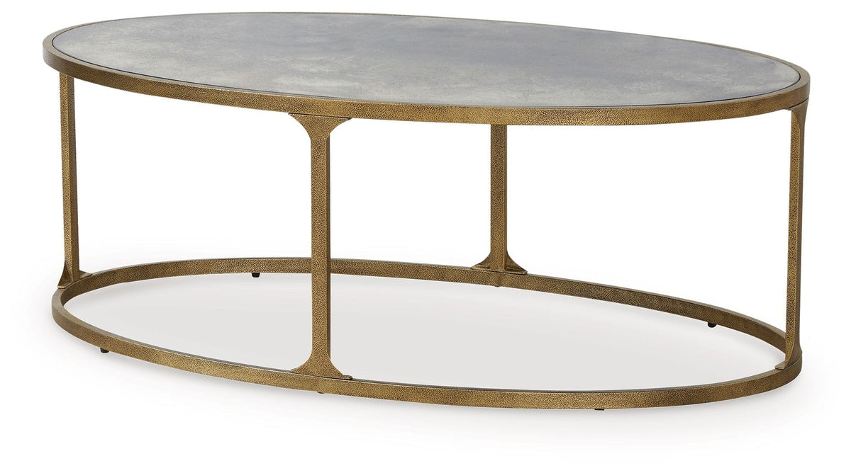 Korajane Table | 2 Pieces | Faux Marble & Tempered Glass | Living Room