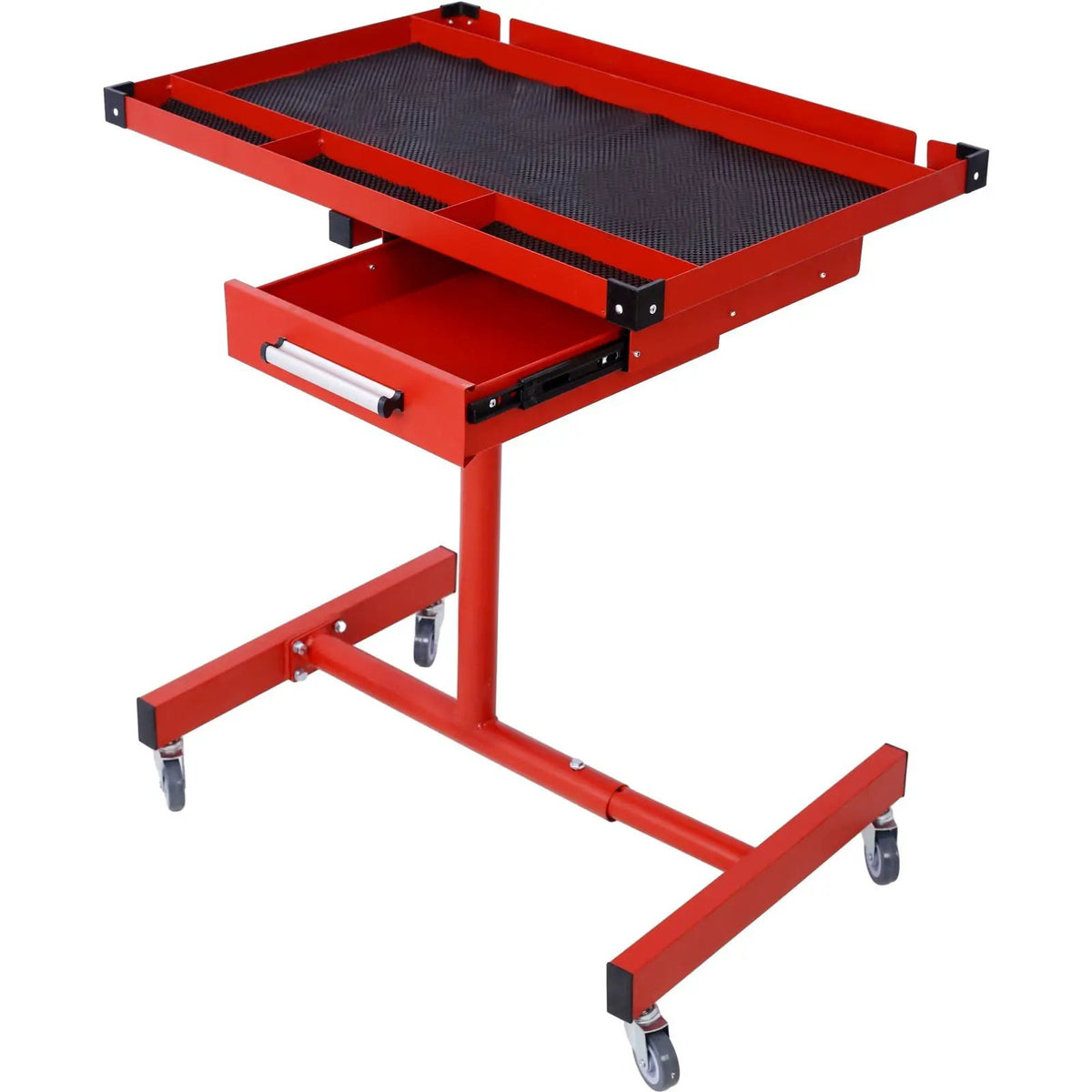 Adjustable Work Table | Tear Down Portable Design | Storage Drawer | 34 To 47.75 Inch Height