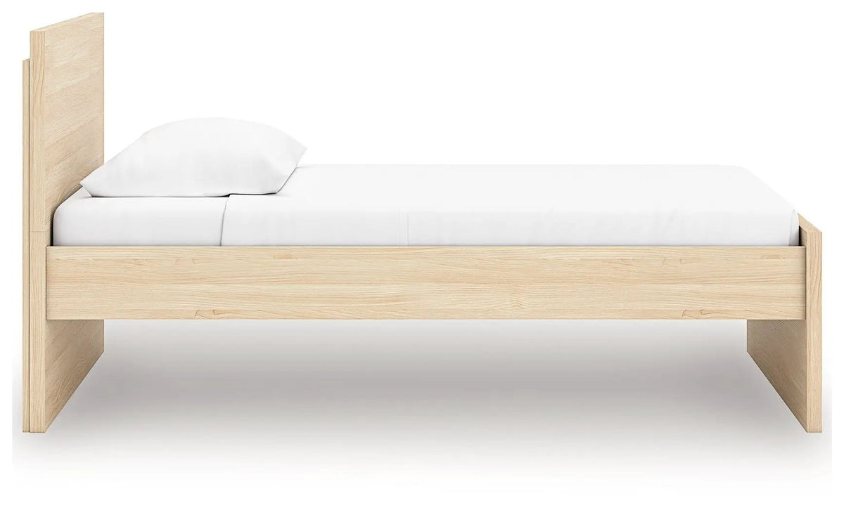 Onita Panel Platform Bed | Minimal Design | Ultra-Clean Lines | Easy-Elegant Solid Finish