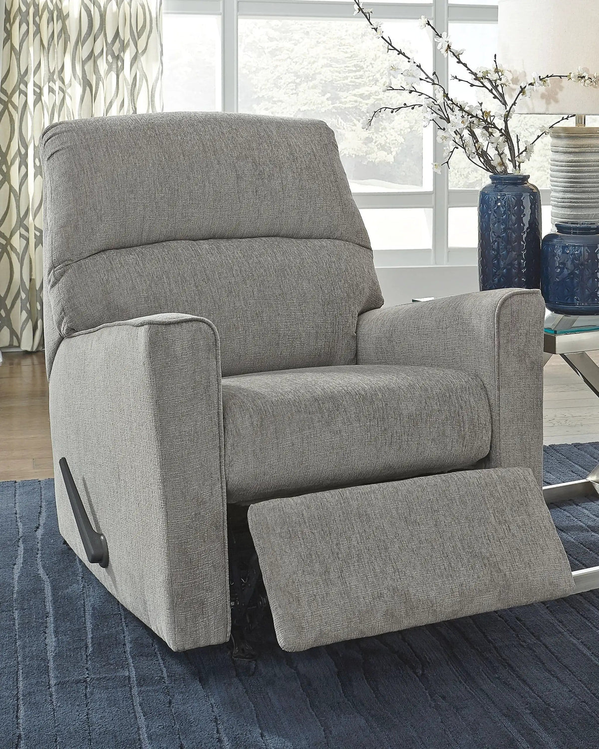 Altari Rocker Recliner Rocker Chair | 2 Pieces | Chenille & Fabric | Living Room
