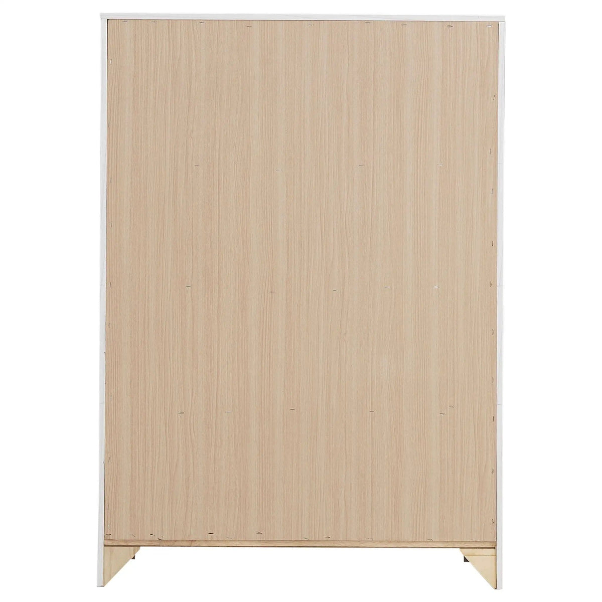 Brantford 4-drawer Bedroom Chest Coastal | 31.5 x 16.25 x 44.75 in | Engineered Wood & Veneer | White