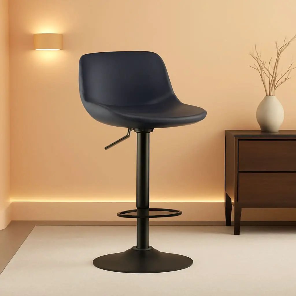 Adjustable Bar Stools Set Of 2 With Swivel Back Support from PriceLows™