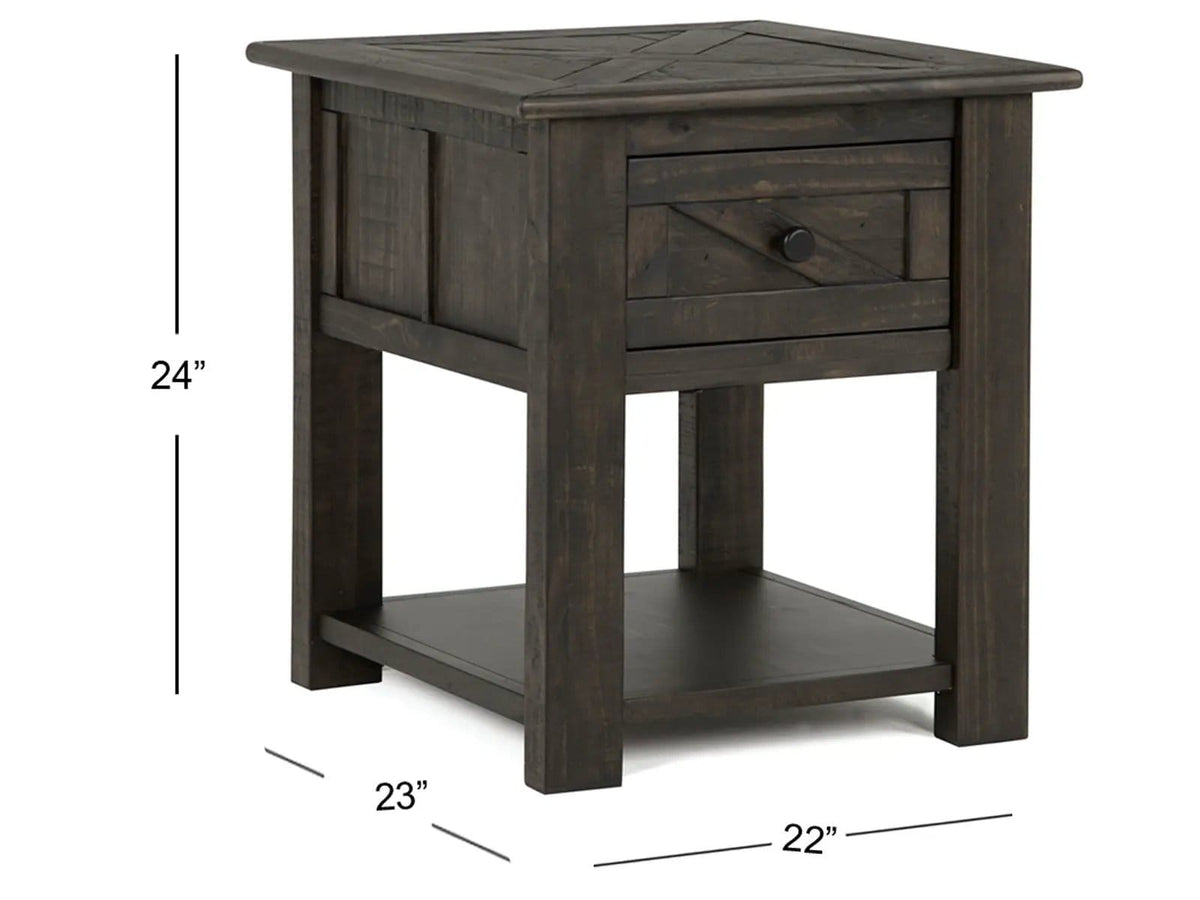 Garrett Rectangular Table | 2 Pieces | Metal | Living Room