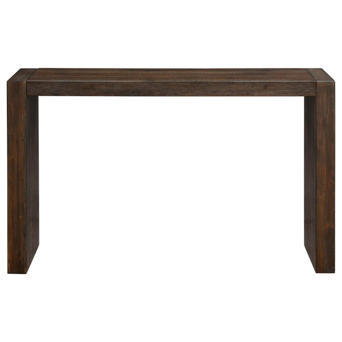 Modern Console Table | 54 Inch Width | Solid Wood Construction | Clean-Lined Design