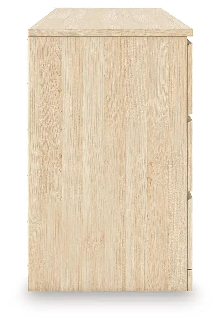 Onita Six Drawer Dresser | 59.76 Inch Width | Minimal Design | Hardware-Less Look