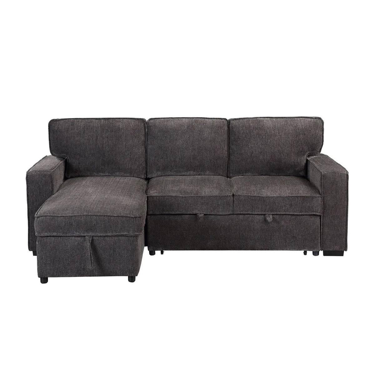 Territory Pull Out Sofa Bed Sleeper Sectional | 3 Pieces | Fabric | Bedroom