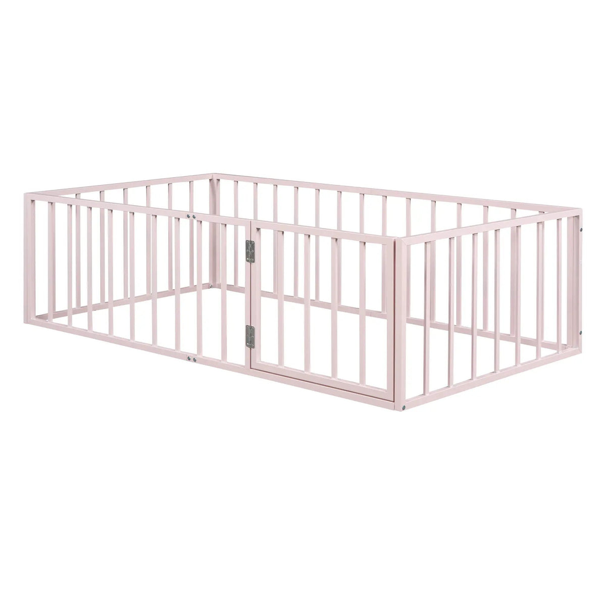 Metal Floor Bed Frame | Raised Fence Gate | Low Platform Design