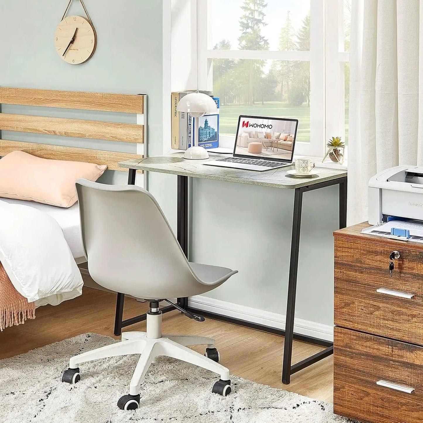 Small Foldable Computer Desk For Home Office Everyday Use from PriceLows™