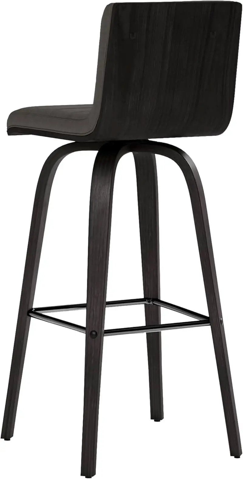 Vienna 30 Inch Bar Height Bar Stool Grey And Black from PriceLows™