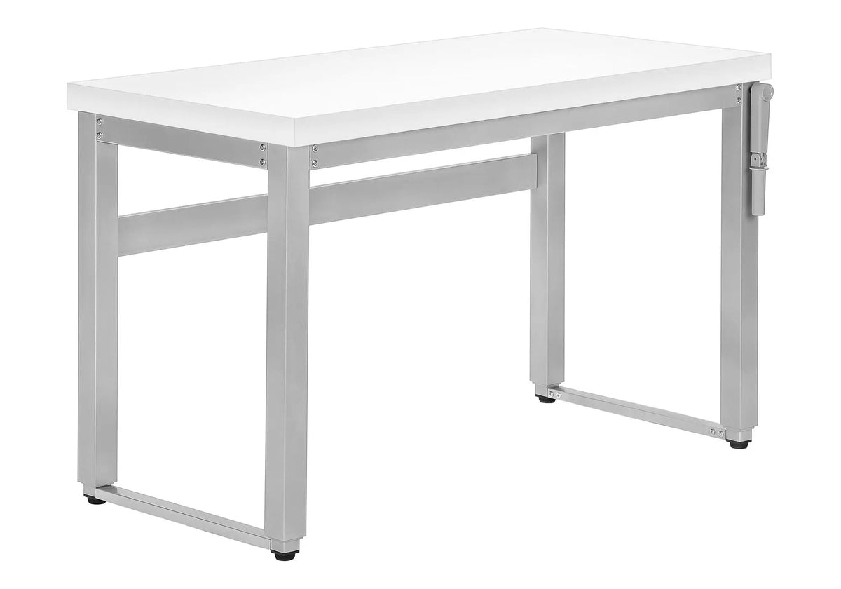 Adjustable Standing Computer Desk | 47.25 Inch Width | Thick Panel Tabletop | Laptop And Writing Use