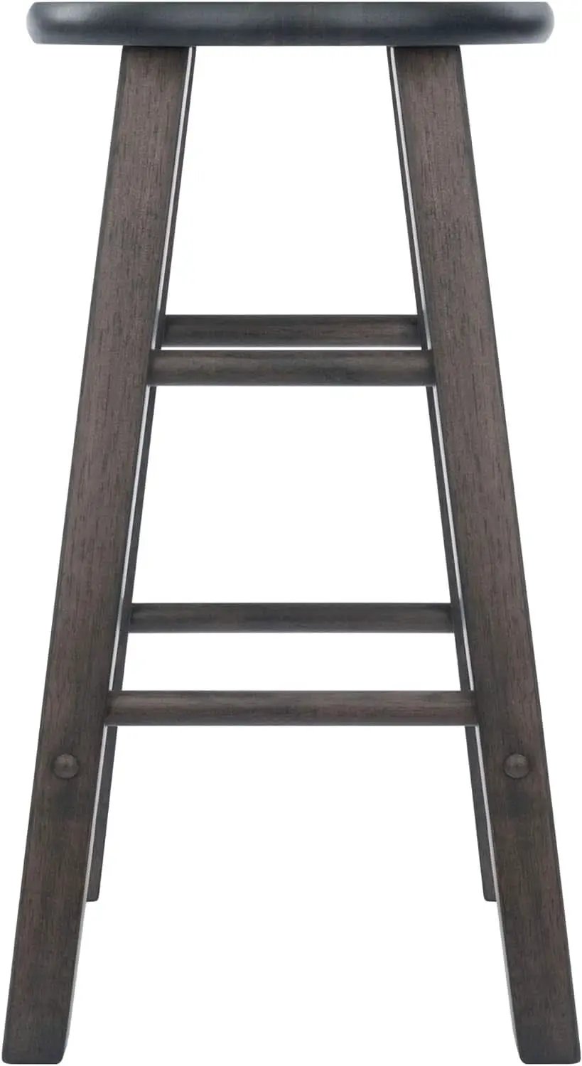 Element 2 Piece 24In Counter Stool Set Oyster Gray from PriceLows™