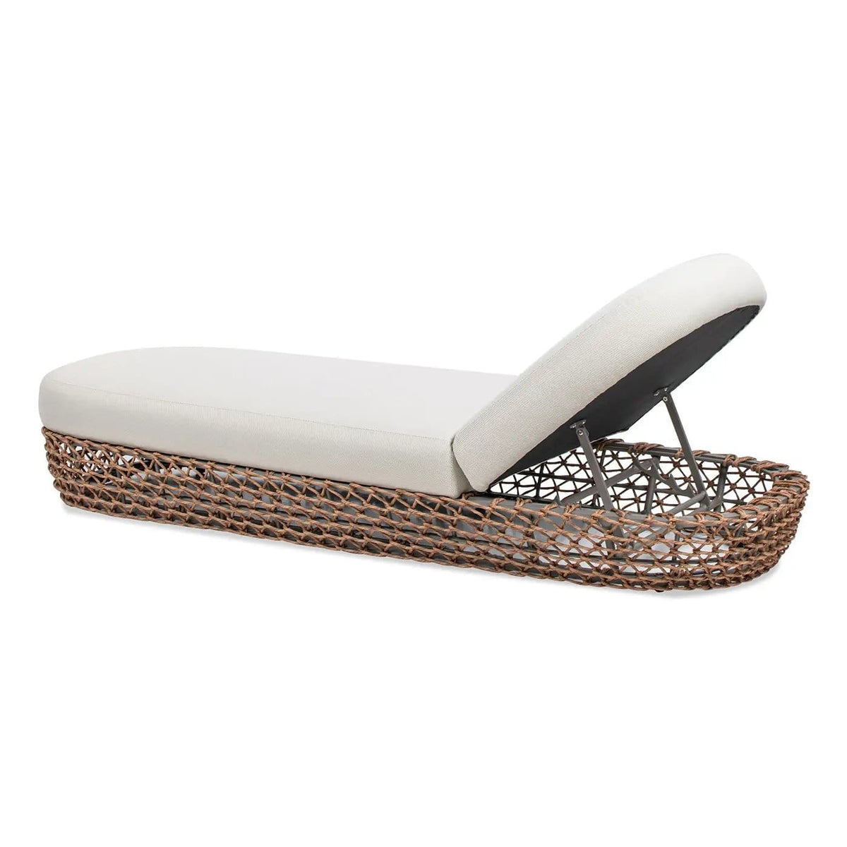 Willow Sunbrella Upholstered Patio Lounger Chaise | 32 x 80.5 x 14 in | Outdoor Living Furniture | Outdoor Living