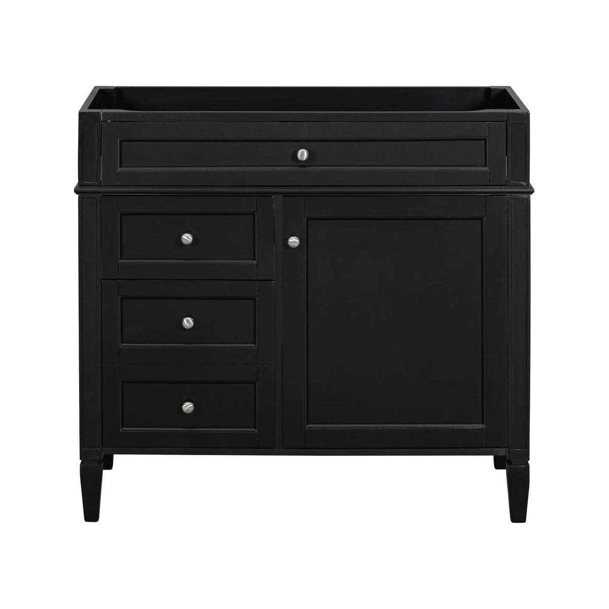 Bathroom Vanity | 3 Drawers | Blue Finish | Tip Out