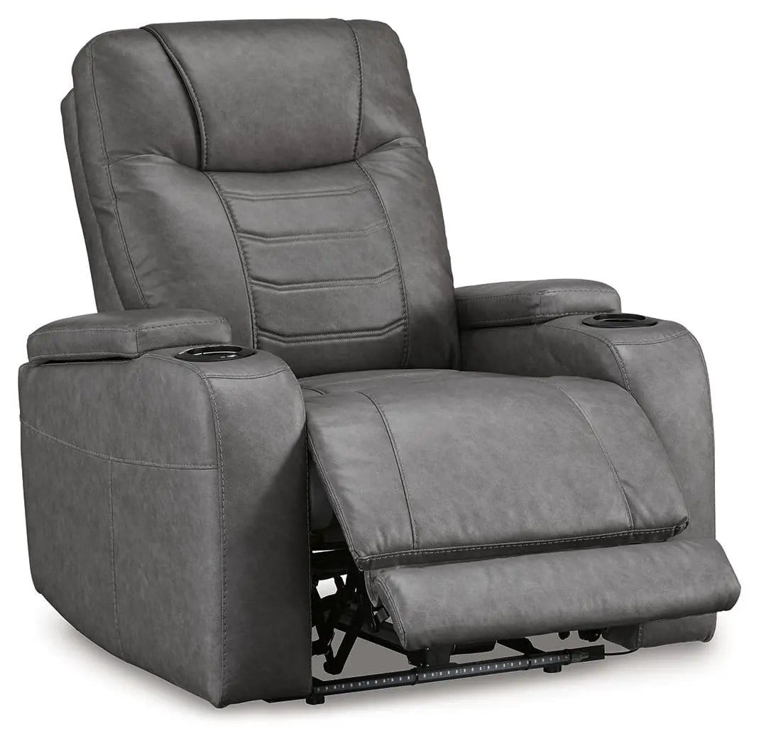 Schooner Rocks Power Recliner / Adj Headrest Reclining Chair | 2 Pieces | Living Room Furniture | Living Room