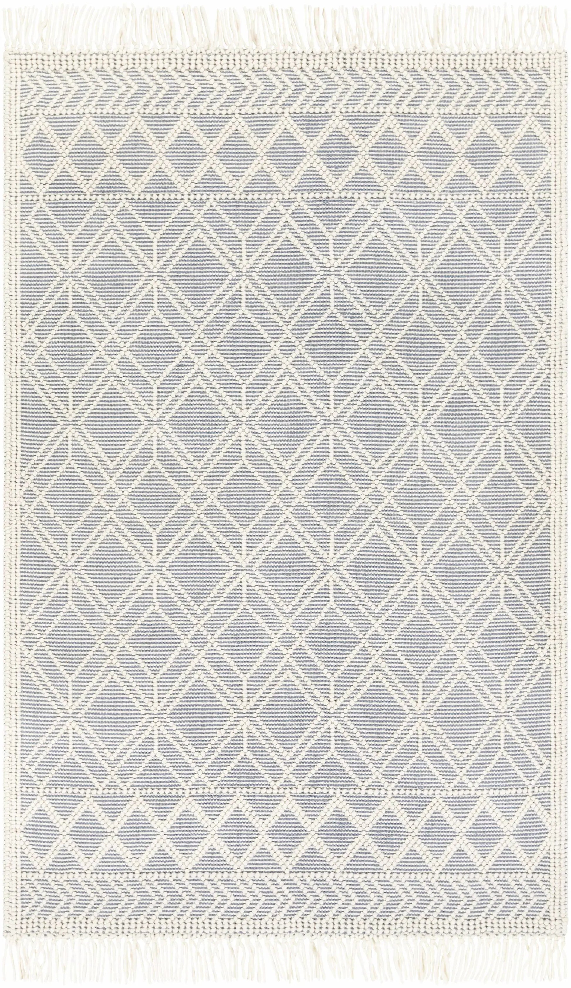 Ramsbury Ivory & Blue Area Rug from PriceLows™
