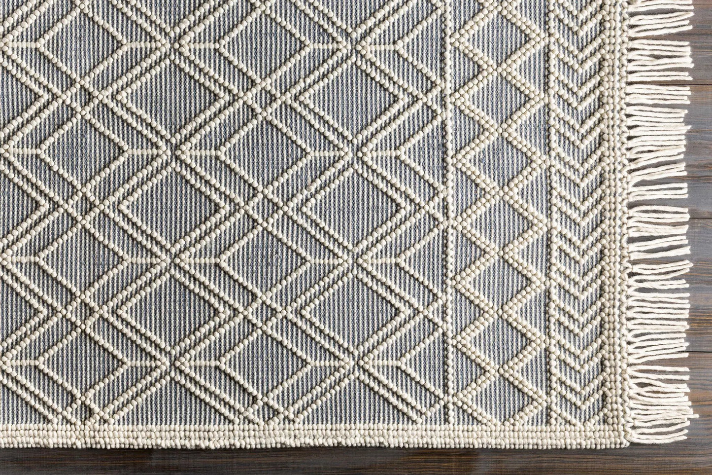 Ramsbury Ivory & Blue Area Rug from PriceLows™