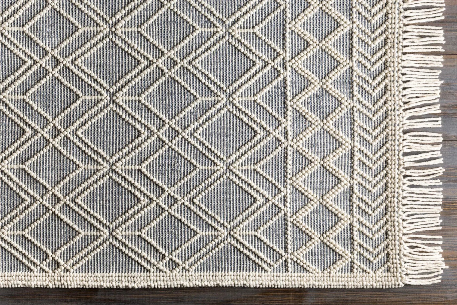 Ramsbury Ivory & Blue Area Rug from PriceLows™