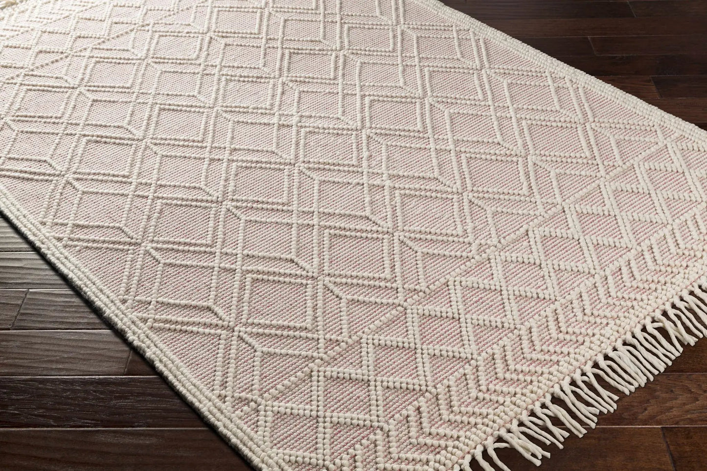 Ramsbury Pink Area Rug from PriceLows™