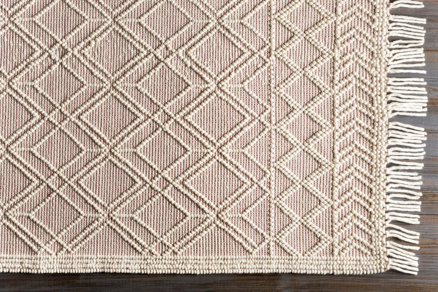 Ramsbury Pink Area Rug from PriceLows™