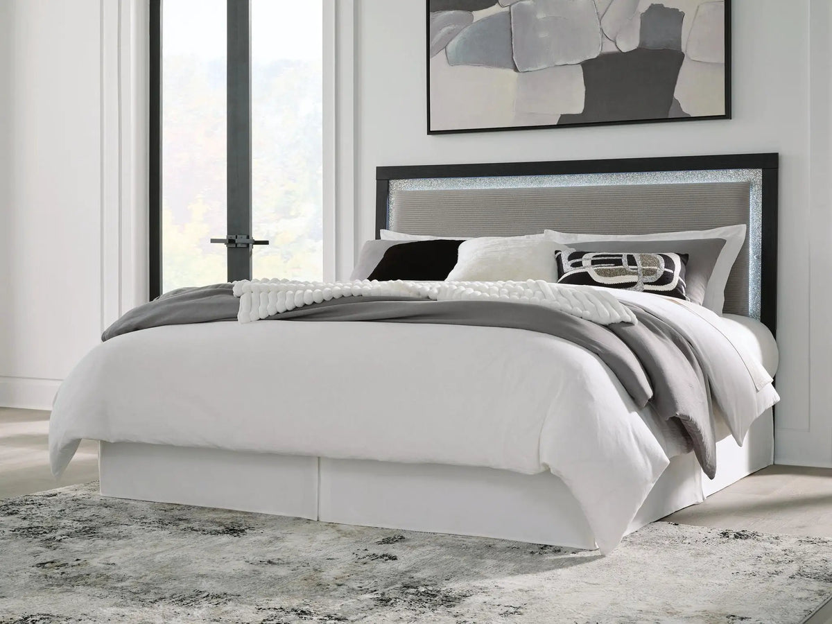 Maeling Upholstered Panel Headboard | Modern Glam Style | Crisp Matte Finish | 52.76 Inch Height