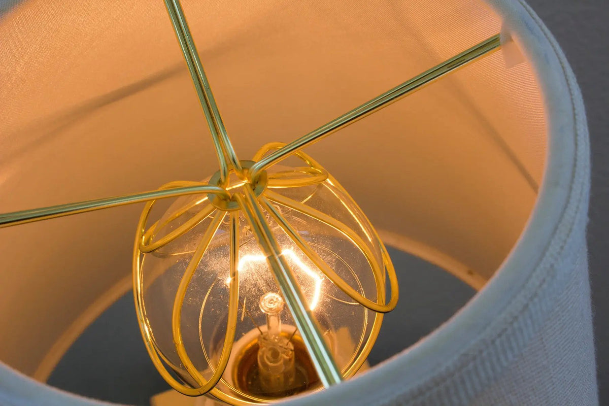 Clip On Lamp Shade | Premium Linen | 8X7 Inches | Oatmeal