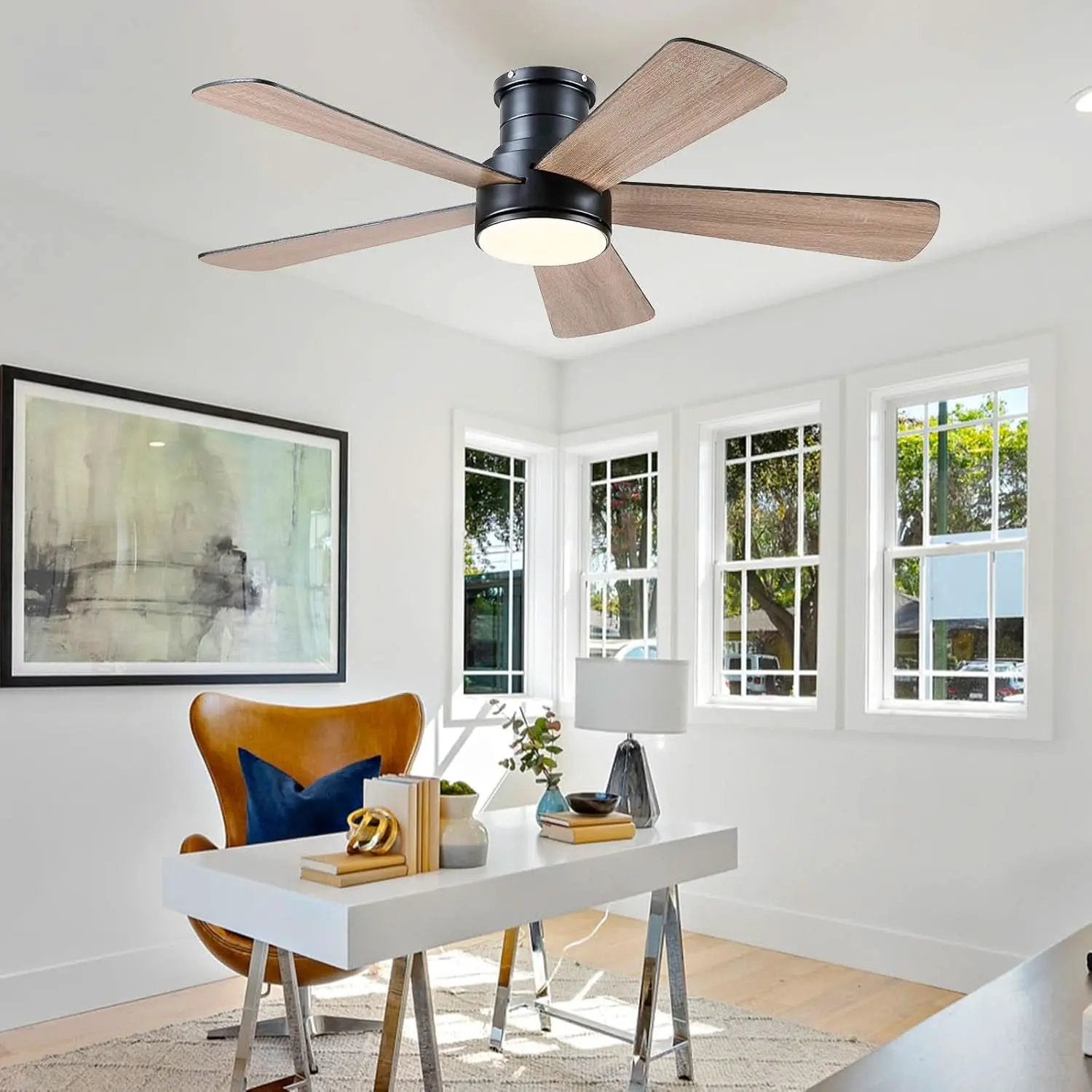 46 Inch DC Motor Ceiling Fan With Remote App Control from PriceLows™
