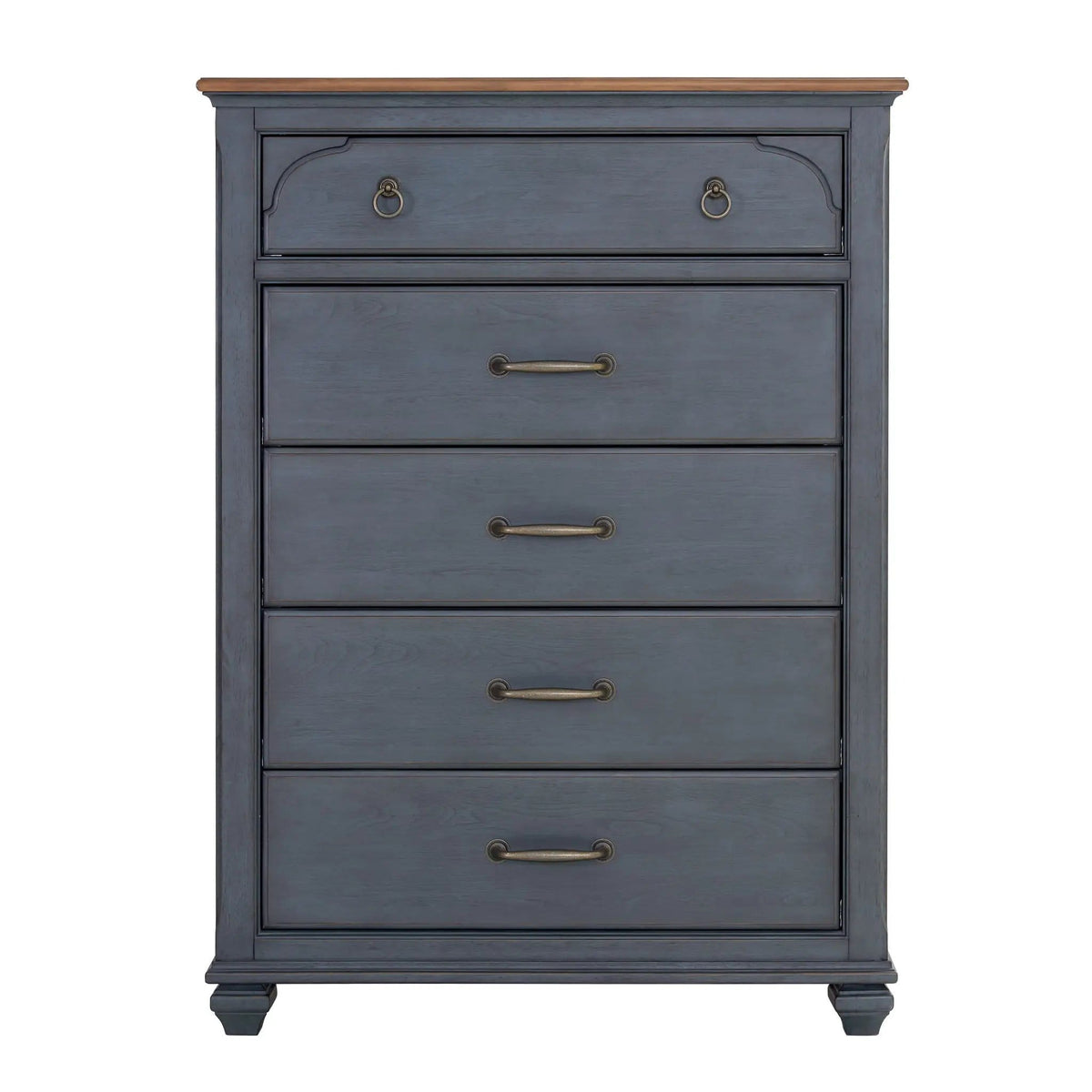 Chest Blue | 40 x 18 x 54 in | Wood | Living Room