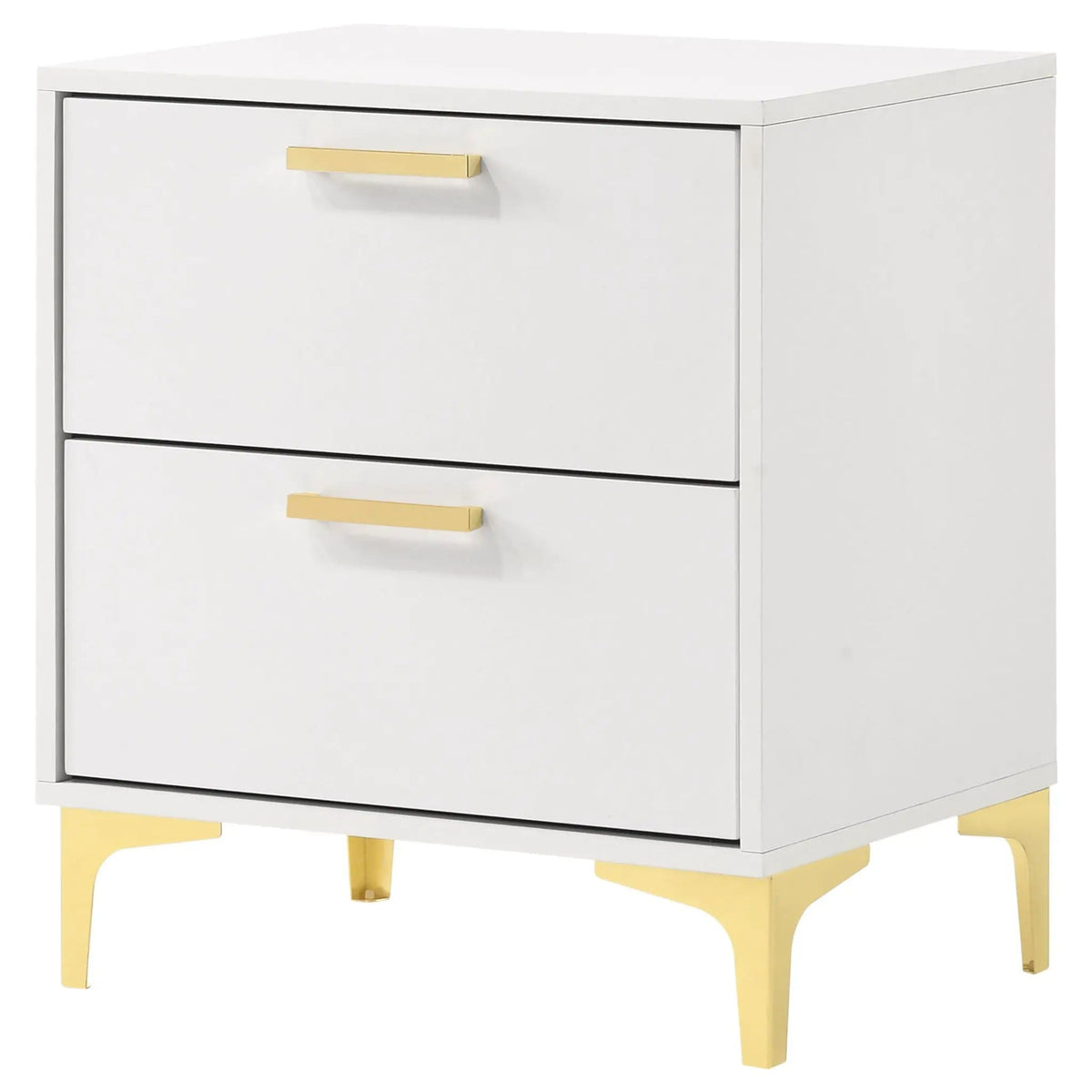 Kendall 2-drawer Nightstand | 21.75 x 15.75 x 24.75 in | 2-Drawer | White