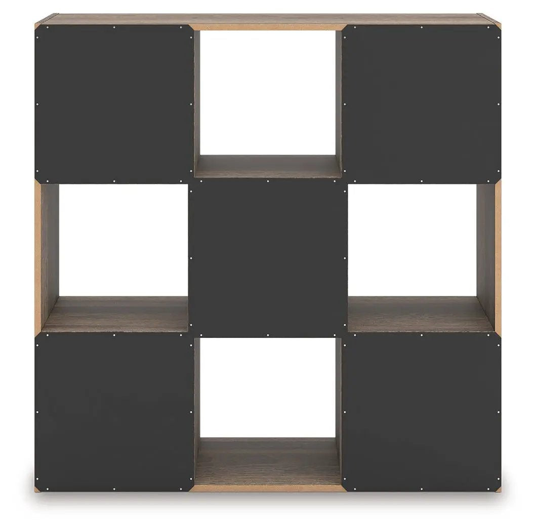 Shallifer Cube Organizer | Weathered Finish | Modern Sanctuary Style | 23.74 Inch Width