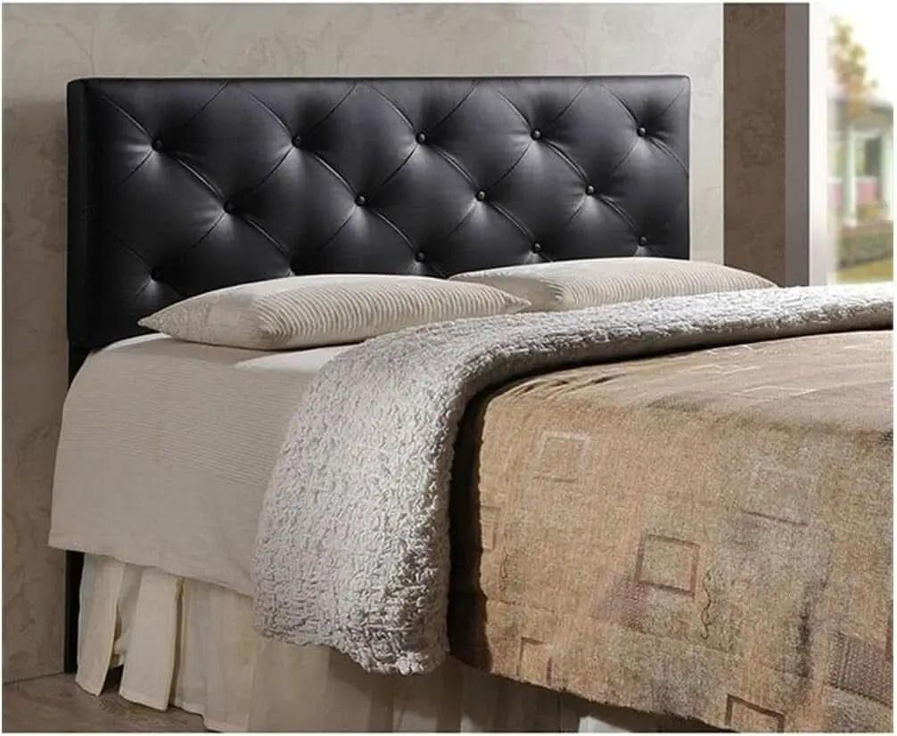 Elegant Modern Faux Leather Upholstered Headboard for Bedrooms from PriceLows™
