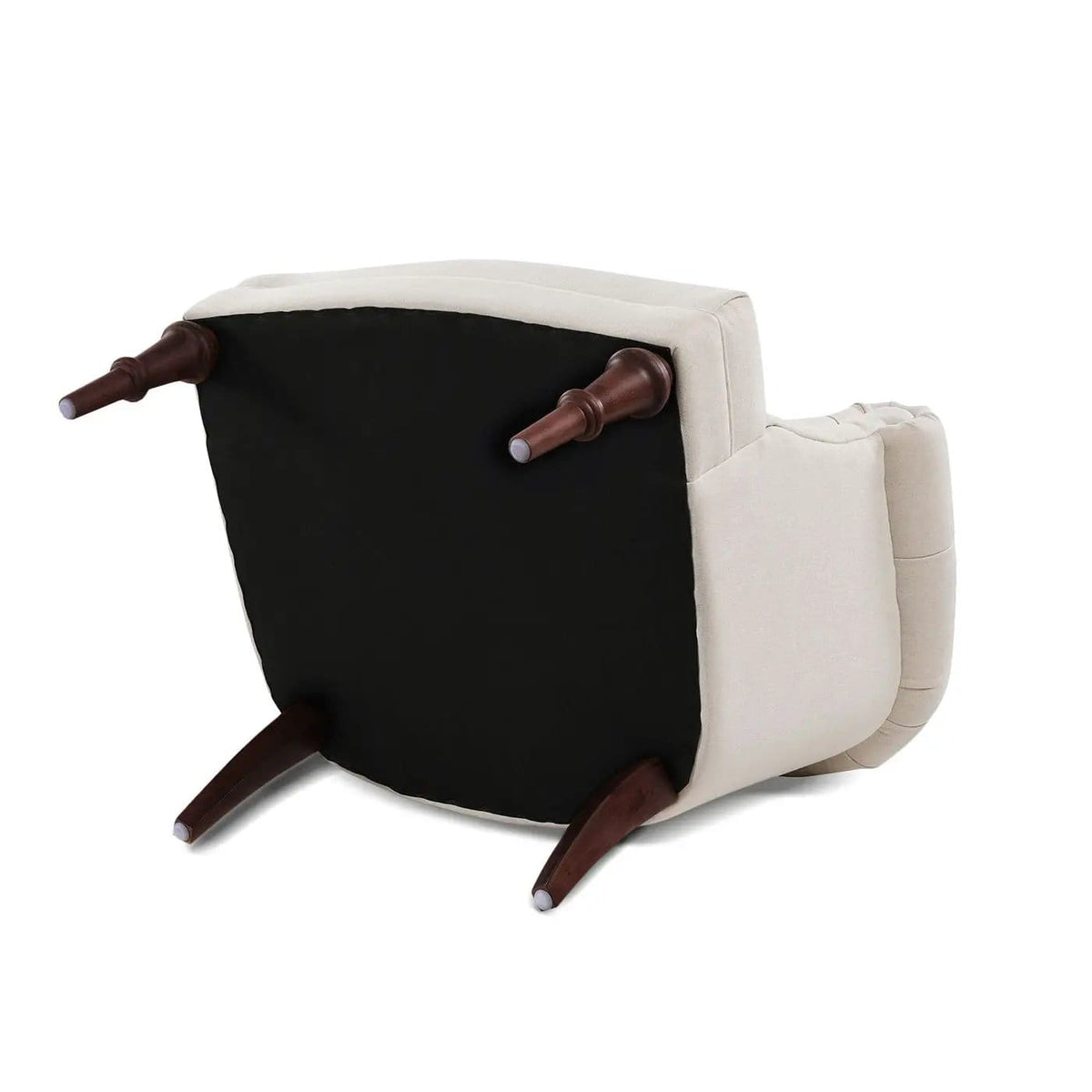 Katherine Tufted Accent Chair | 3 Pieces | Fabric & Plywood | Living Room