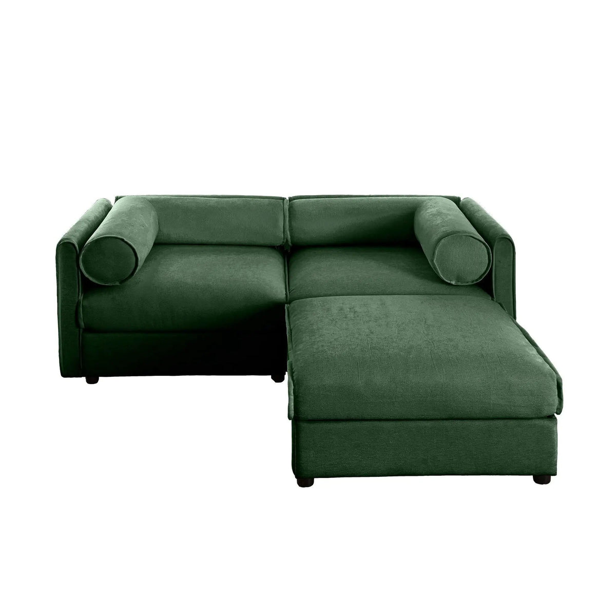 Contemporary Elegant Sofa With Storage And Ottoman 2 Piece Living Room Set | 2 Piece Living Room Set | Living Room Furniture | Living Room