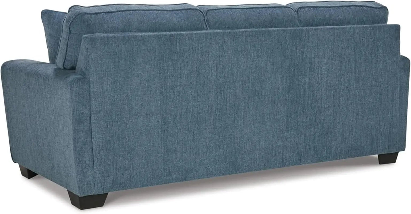 Cashton Casual Sofa Blue for Modern Living Room Furniture from PriceLows™