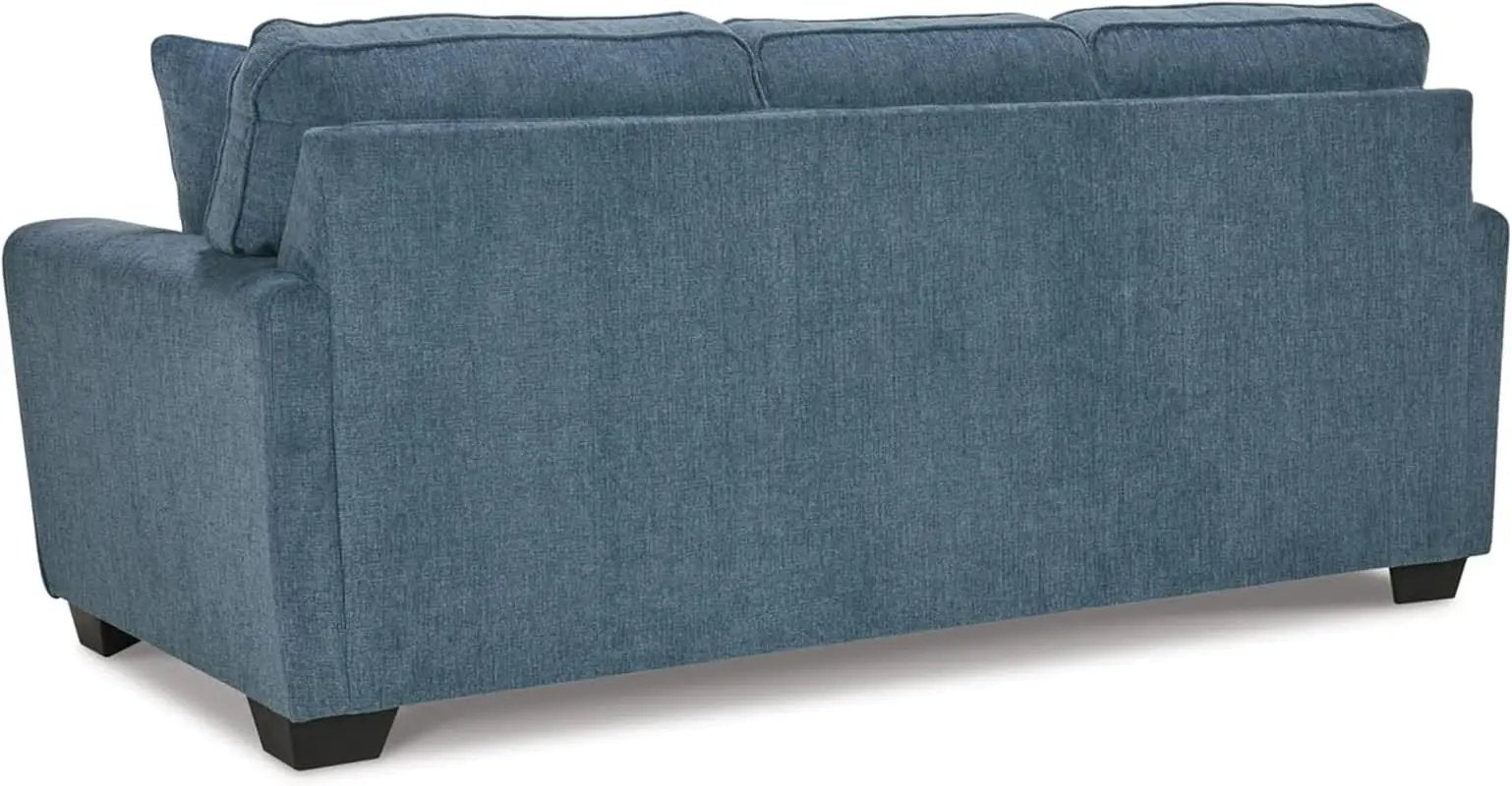 Blue Queen Stainresistant Memory Foam Sleeper Sofa from PriceLows™
