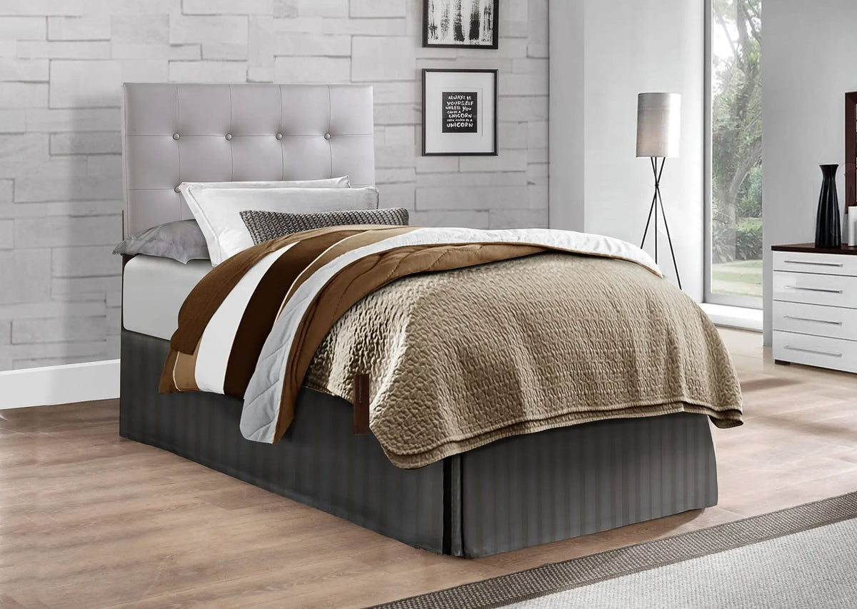 Super Nova Upholstered Headboard | Soft Panel | Adjustable Height 41 To 53 Inch | Neutral Color