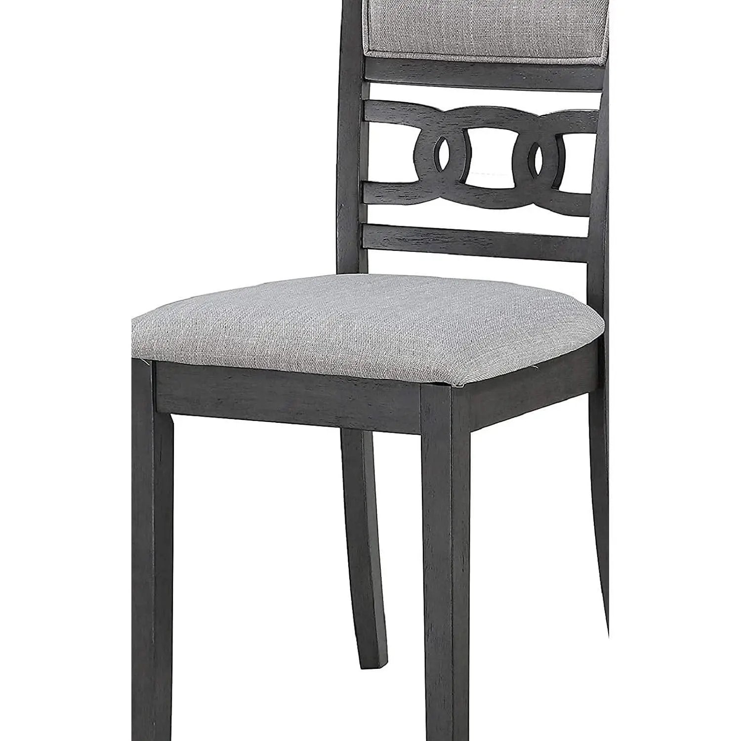 Gray 5 Piece Dining Table Set With 4 Chairs For Kitchen from PriceLows™