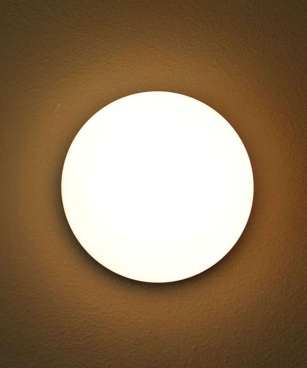 LED Flush Mount Fixture | 11 Inch Width | 1 Light | Satin Silver Finish