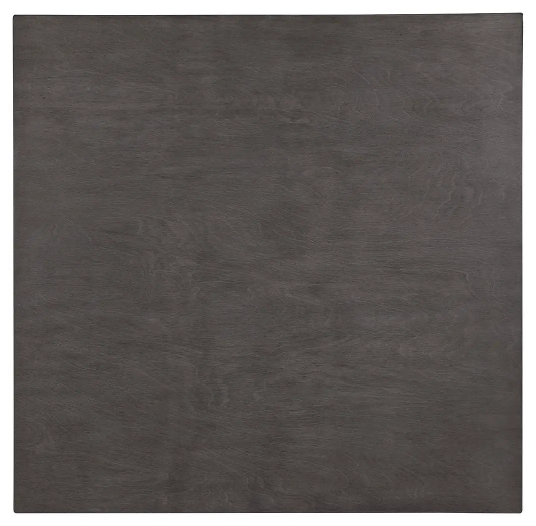 Bridson Square Counter Table Set | 5-Piece | 42.13 Inch Width | Gray