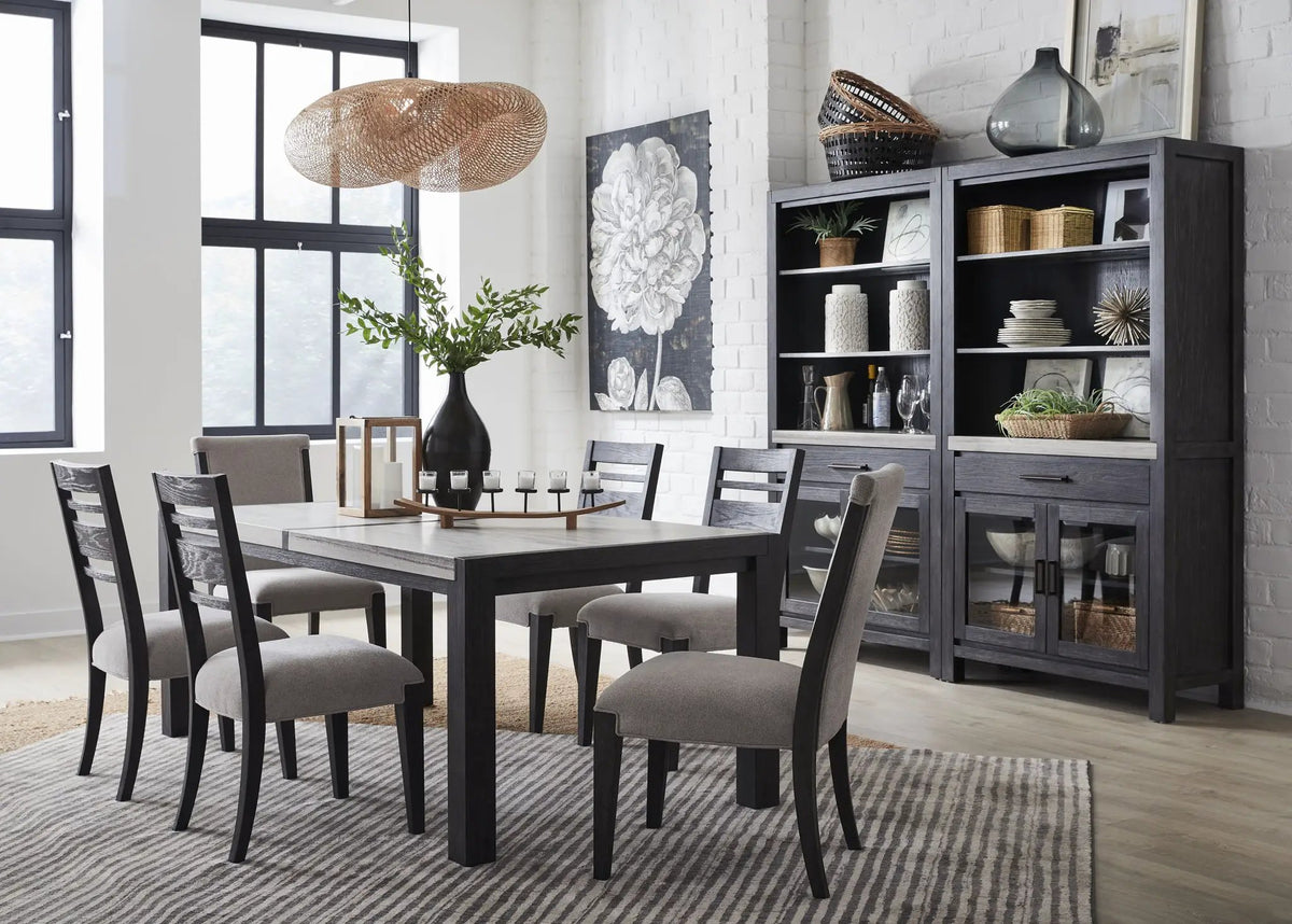 Plum Creek Rectangular Dining Table | 80 Inch Width | Serene Seasonless Style | Natural Beauty