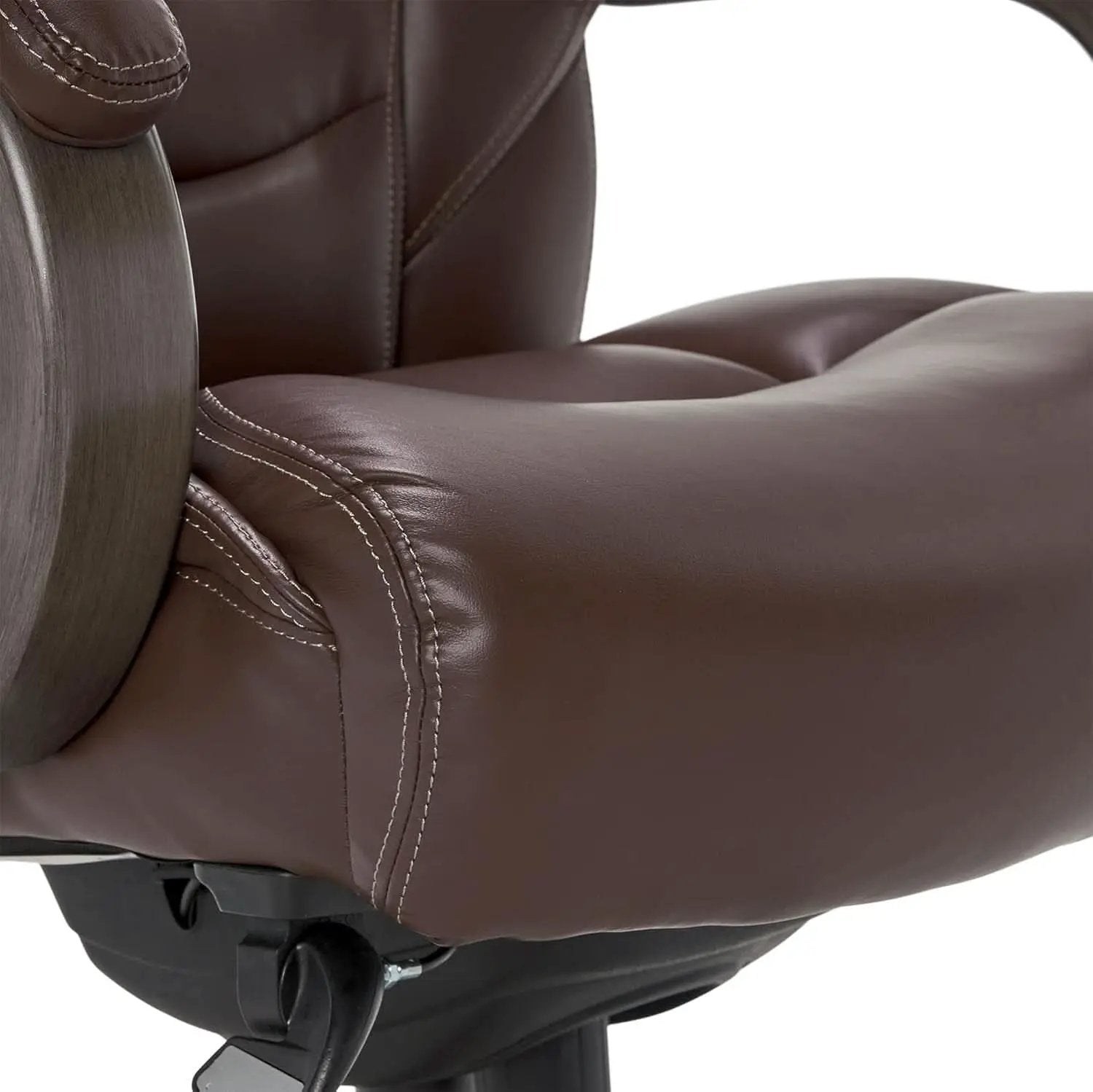 Delano Big Tall Executive Office Chair Brown Bonded Leather from PriceLows™
