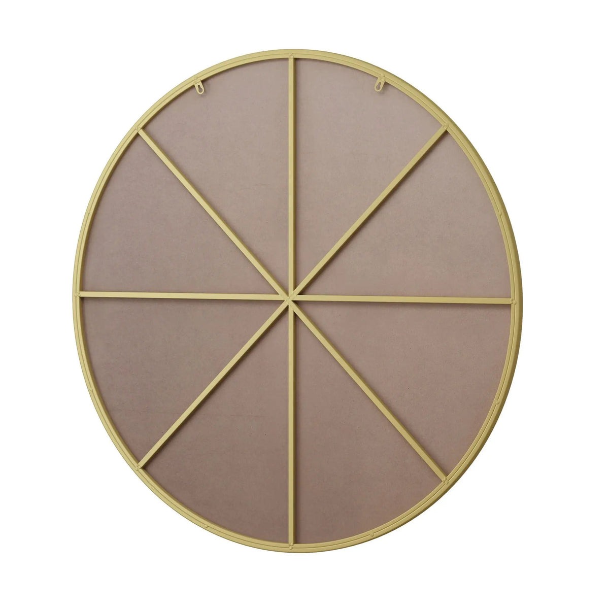 Round Wall Mirror | Metal Framed Circular Design | 48 Inch Diameter | Vanity And Dressing Use