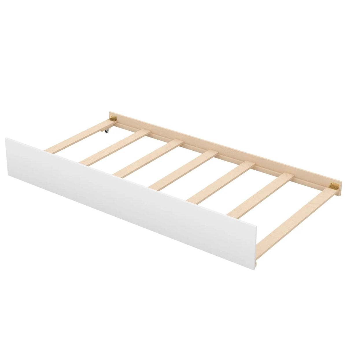 Twin Over Full Bunk Bed | Built In Staircase | Steel Frame