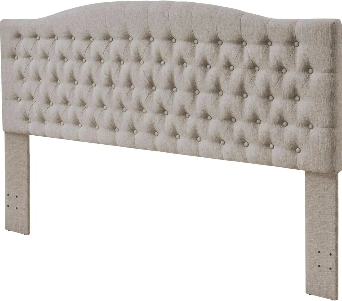 Luxury Linen Upholstered King Headboard with Easy Assembly from PriceLows™