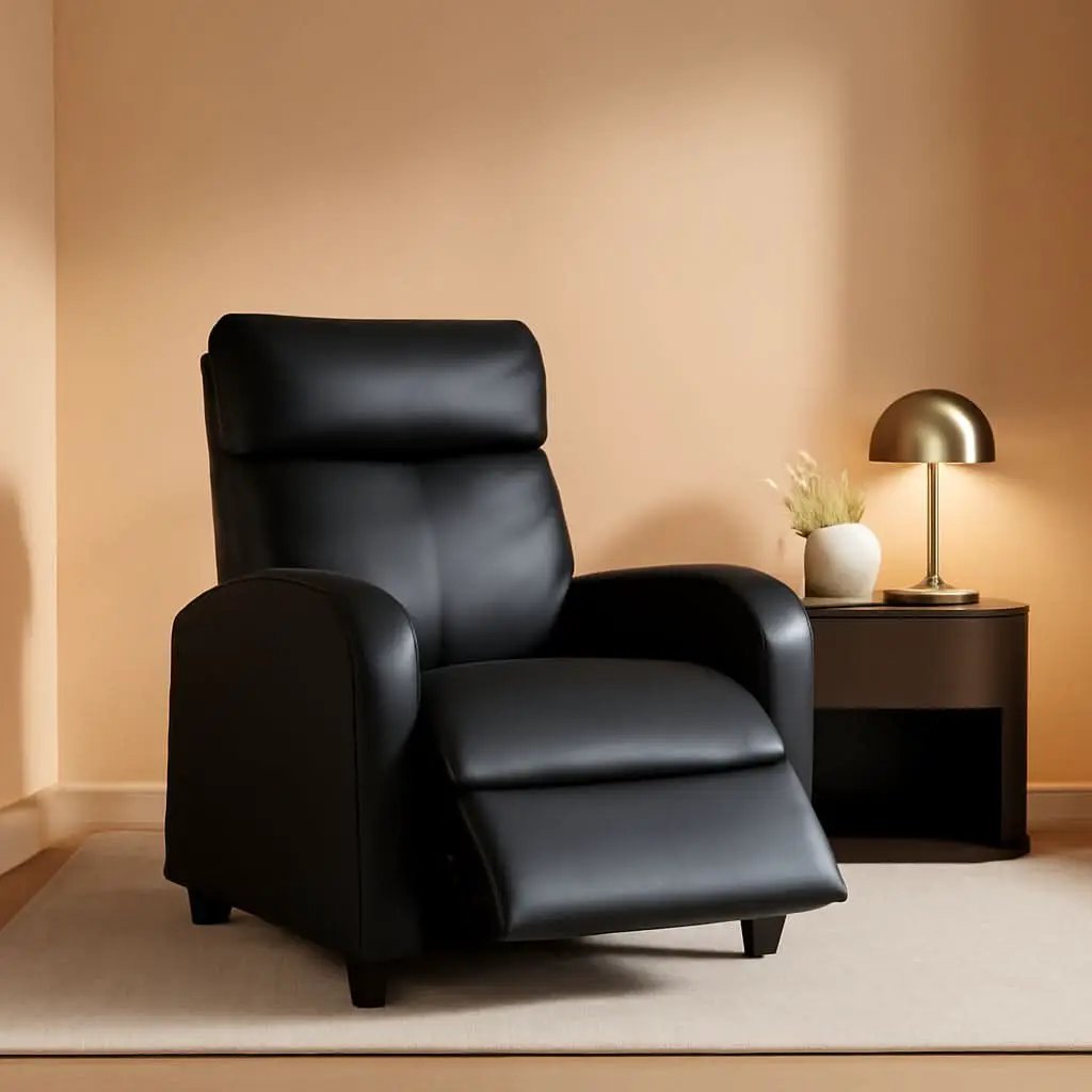 Modern Recliner Sofa With Lumbar Support And Premium Upholstery from PriceLows™